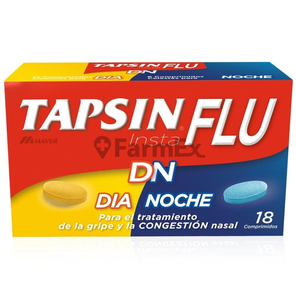Tapsin InstaFlu Dia y Noche x 18 comp MAVER 