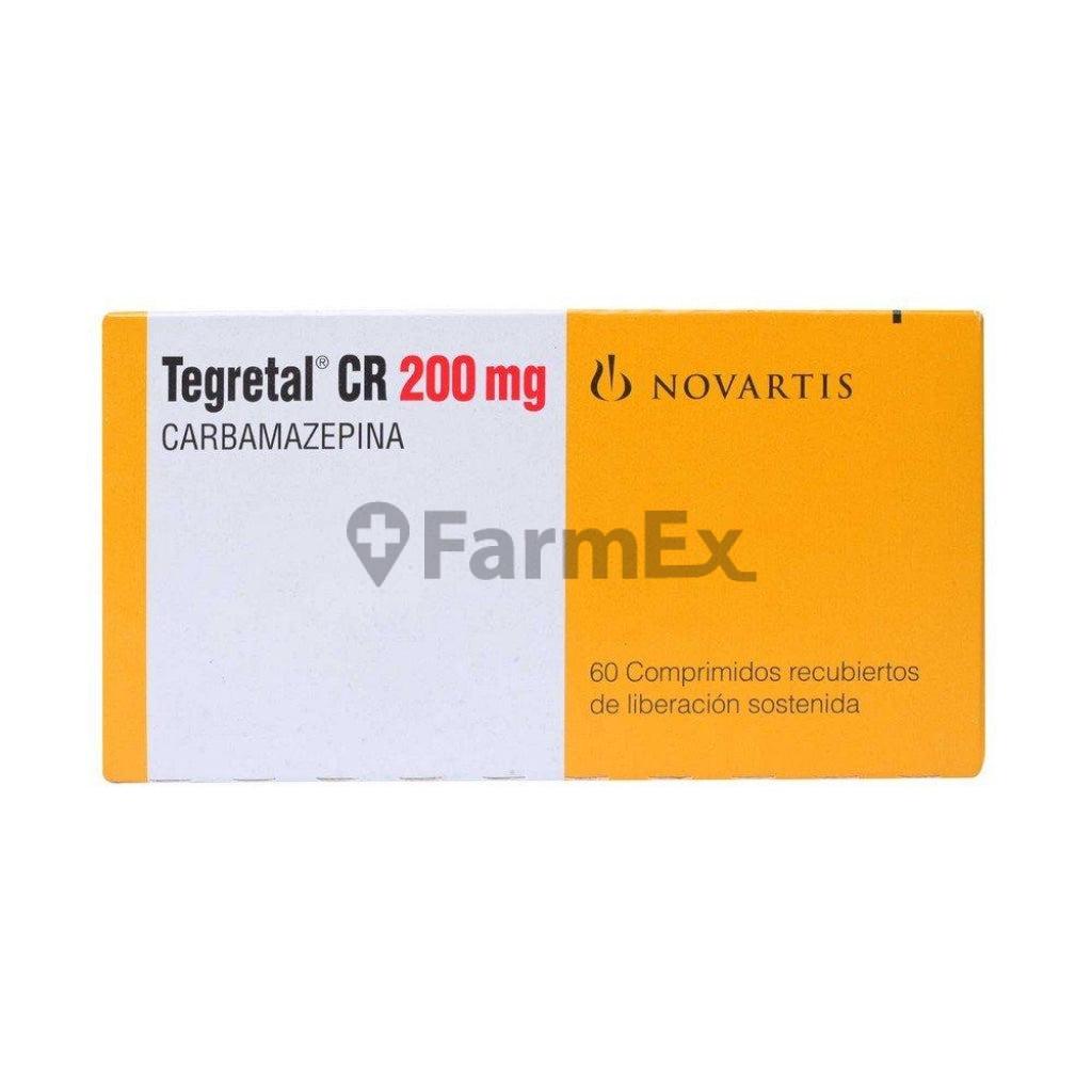 Tegretal-CR 200 mg x 60 comprimidos