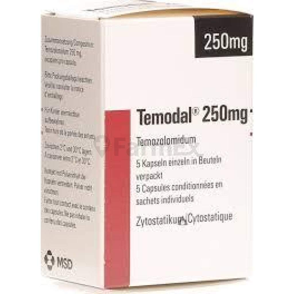 Temodal 250 mg x 5 cap MSD 