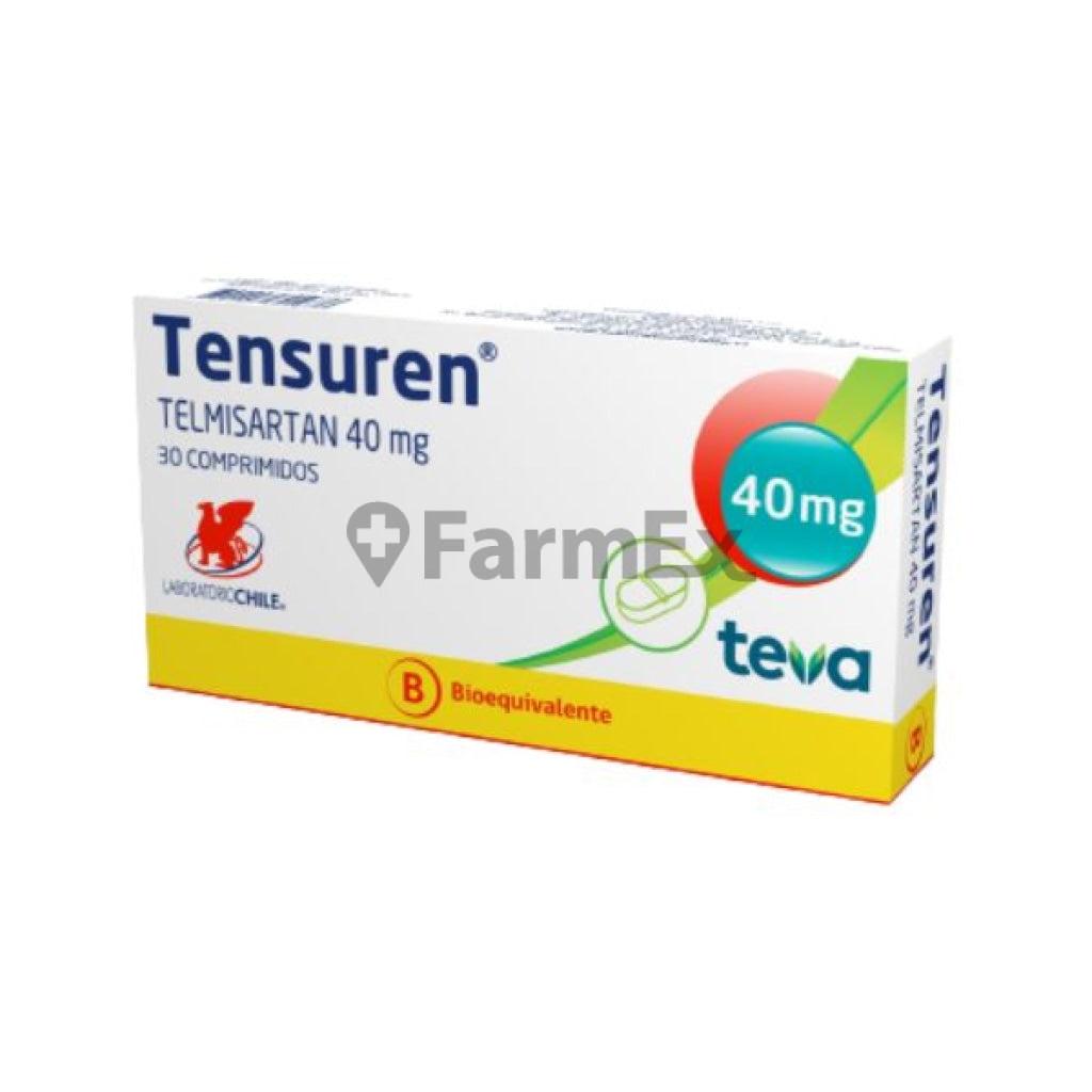 Tensuren 40 mg x 30 comprimidos LAB CHILE 