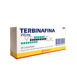 Terbinafina 250 mg x 30 comprimidos