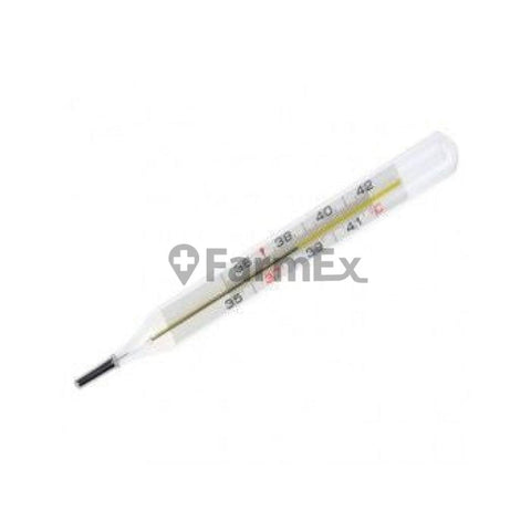 Termometro Plano de Mercurio x 1 unidad