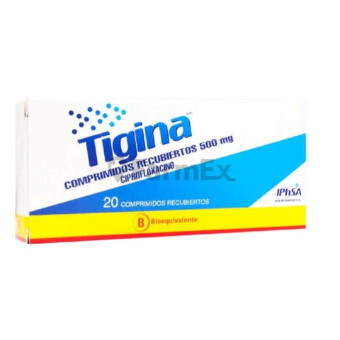 Tigina 500 mg x 20 comprimidos