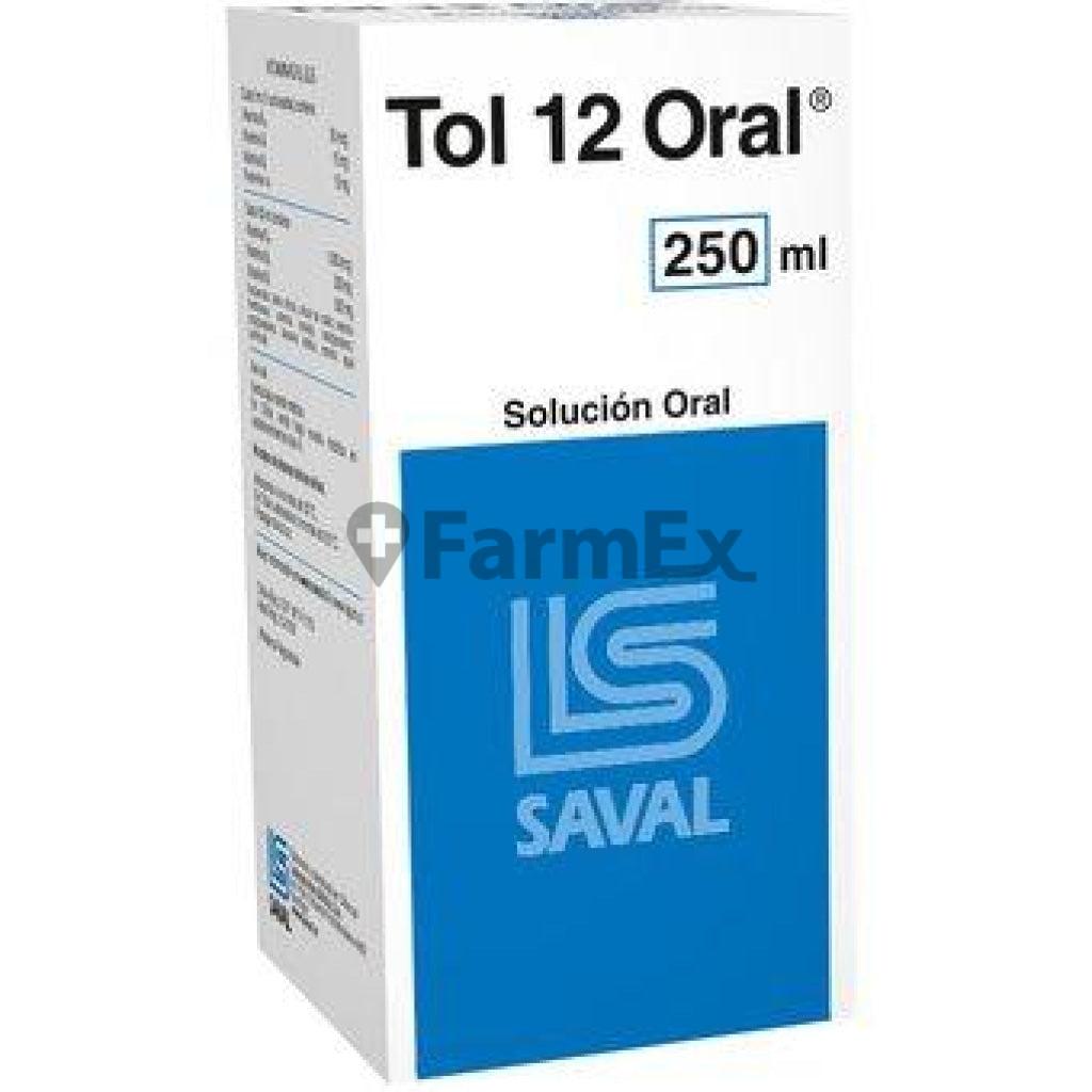 Tol 12 Solución Oral Complejo B x 250 mL (Saval) SAVAL 