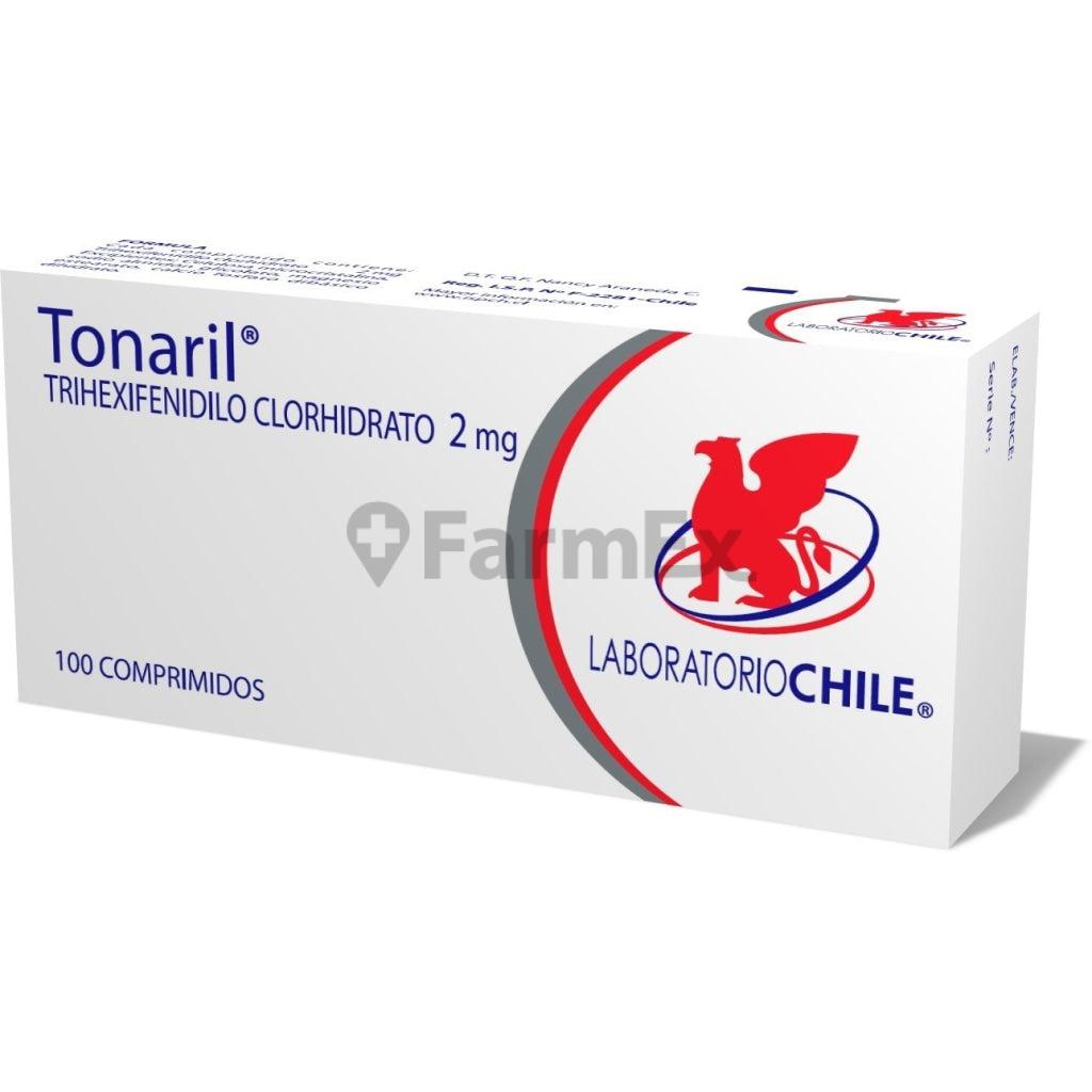 Tonaril 2 mg x 100 comprimidos