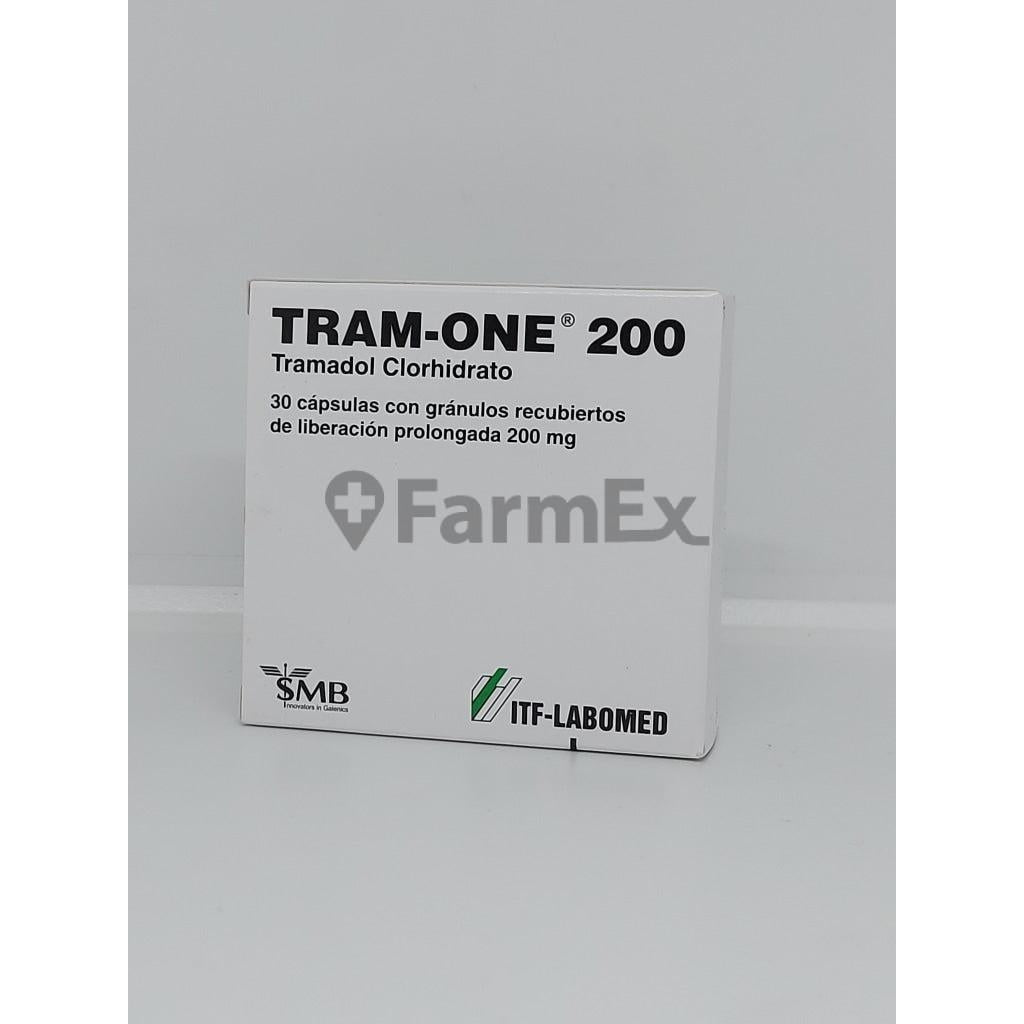 Tram-One 200 mg x 30 cápsulas "Ley Cenabast"