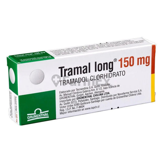Tramal Long 150 mg x 10 comprimidos GRUNENTHAL 