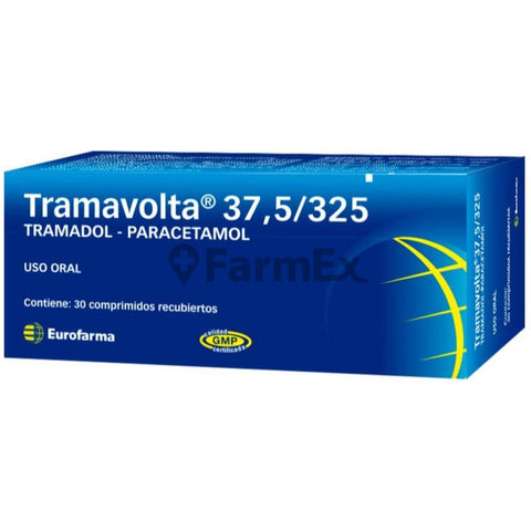 Tramavolta 37,5 mg / 325 mg x 30 comprimidos