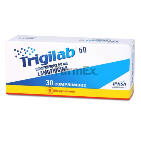 Trigilab 50 mg x 30 comprimidos