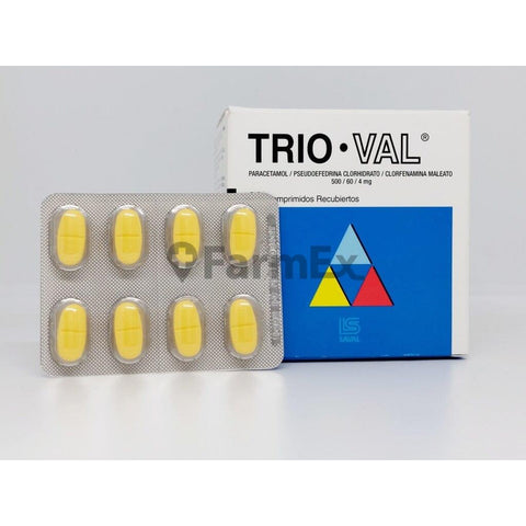 Trioval Tira x 8 comprimidos
