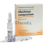 Ubichinon Compositum Solución Inyectable x 5 ampollas