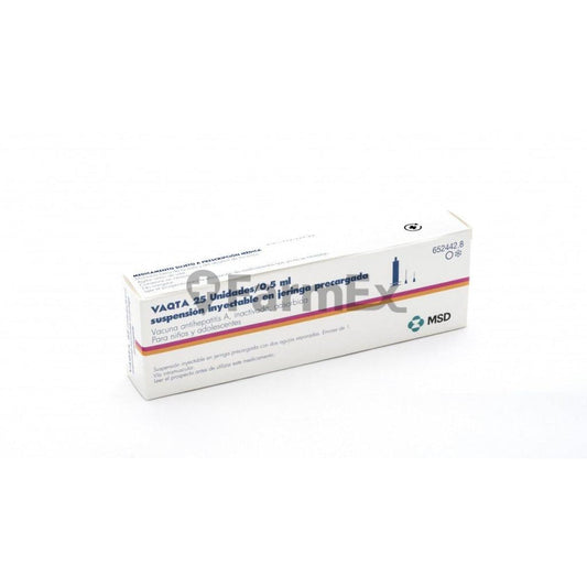 Vaqta 25 U / 0.5 ml x 1 jeringa MSD 