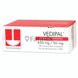 Vedipal 450 mg / 50 mg x 60 comprimidos