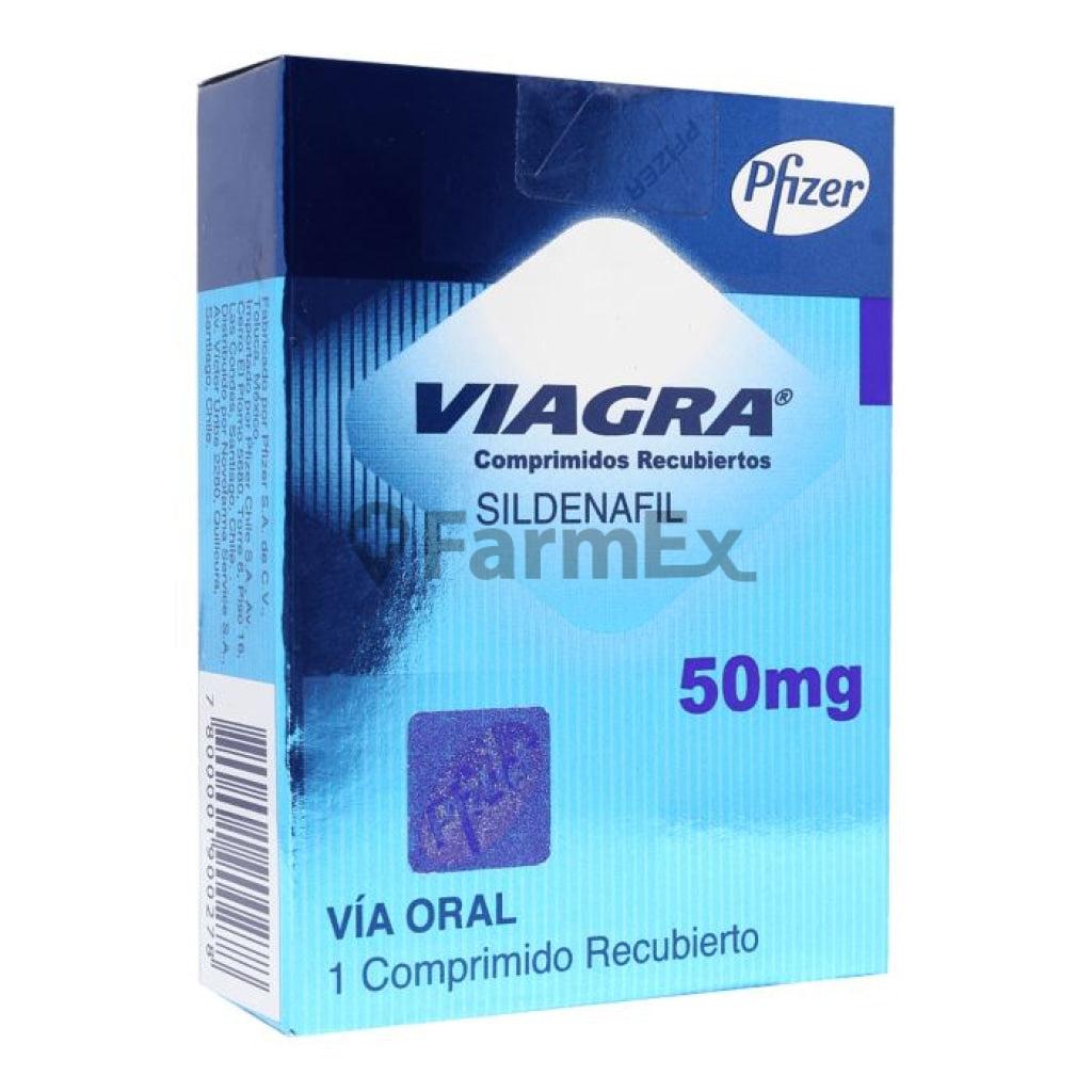 Viagra® 50 mg. x 1 Comprimido Recubierto PFIZER 