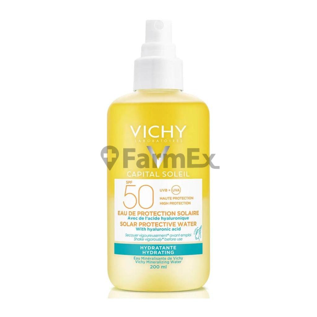 VICHY Agua de protección solar F 50 x 200 ml Vichy 