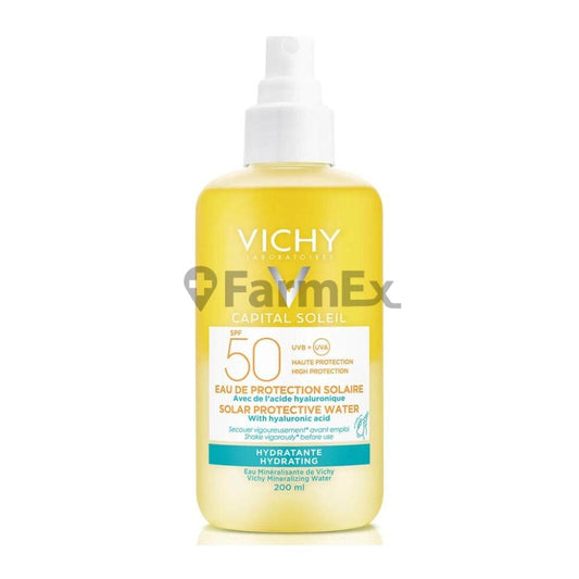 VICHY Agua de protección solar F 50 x 200 ml Vichy 