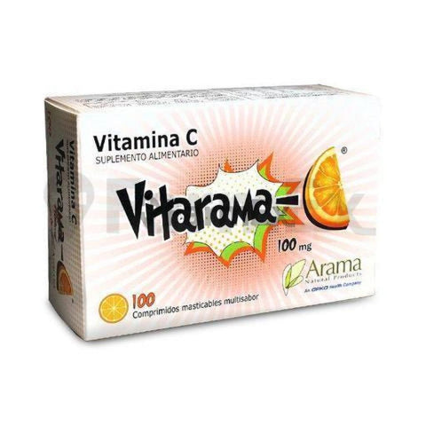 Vitamina C Vitarama 100 mg x 100 comprimidos