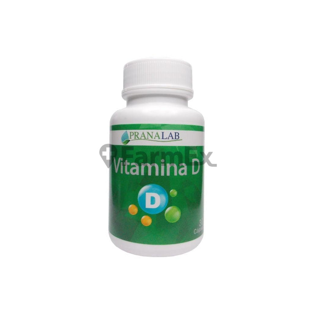 Vitamina D3 800 UI x 30 cápsulas Pranalab 