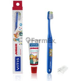 Vitis Cepillo Dental  Junior + Gel Dentifrico x 15 ml