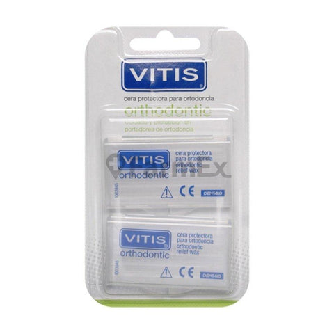 Vitis Cera Protectora para Ortodoncia  x 2 cajas con 5 barras cada una