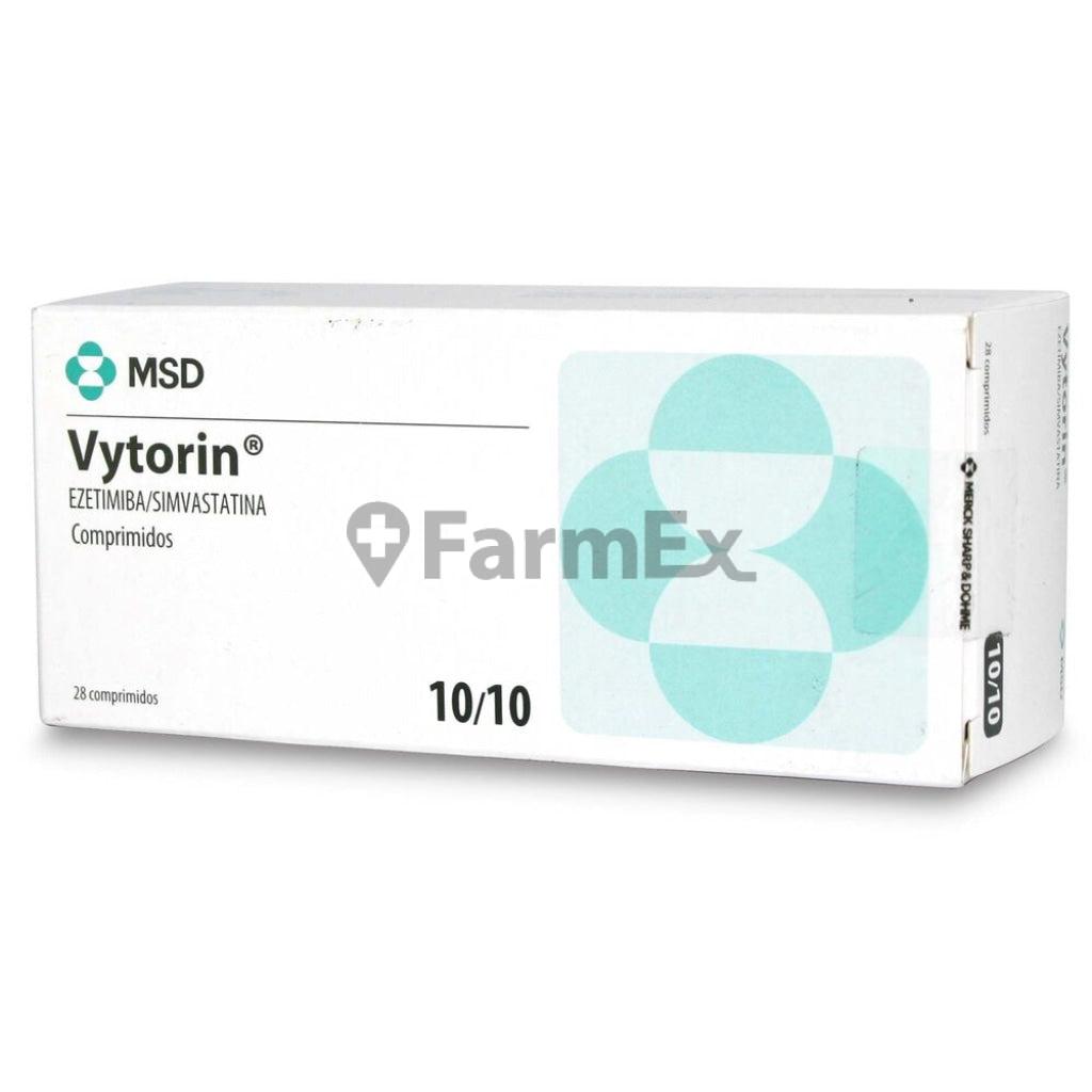 Vytorin 10 / 10 mg x 28 comprimidos