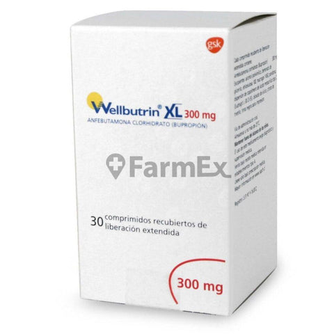 Wellbutrin XL 300 mg x 30 comprimidos