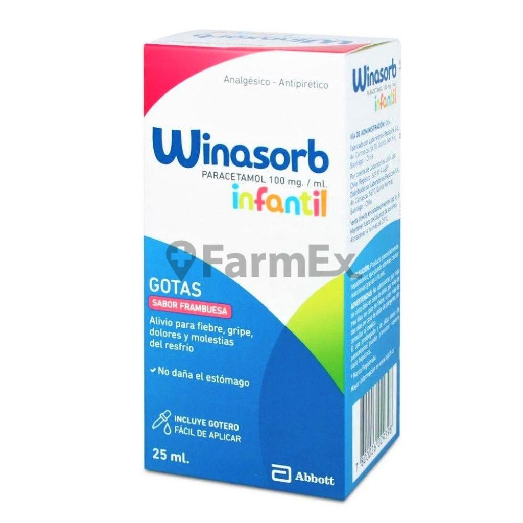 Winasorb Gotas Paracetamol Infantil 100 mg/ml ABBOTT 