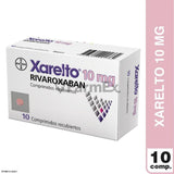 Xarelto 10 mg x 10 comprimidos "Ley Cenabast"
