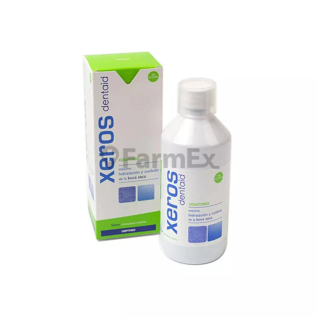 XEROS COLUTORIO X 500ML "MANZANA-MENTA" DENTAID 