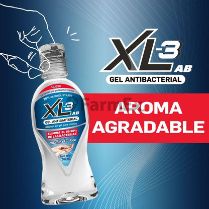 XL-3 AB Gel Antibacterial x 240 ml Genomma 