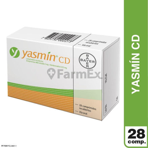 Yasmin CD x 28 comprimidos