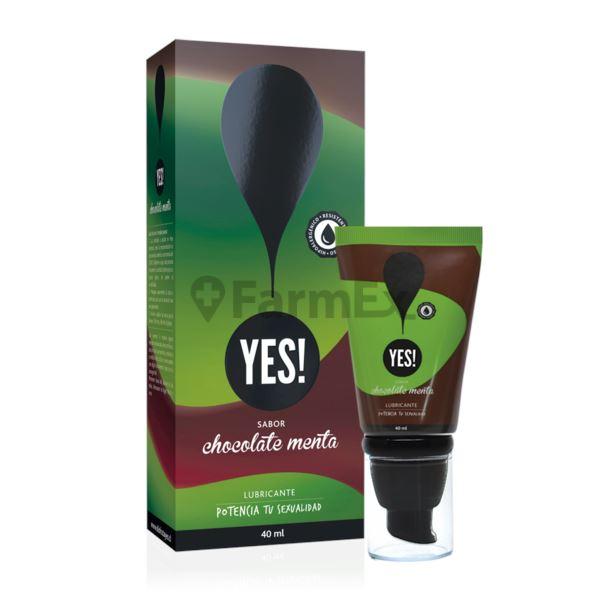 YES! Gel Lubricante Chocolate menta x 40 mL MAVER 