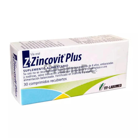 Z-Zincovit Plus x 30 comprimidos