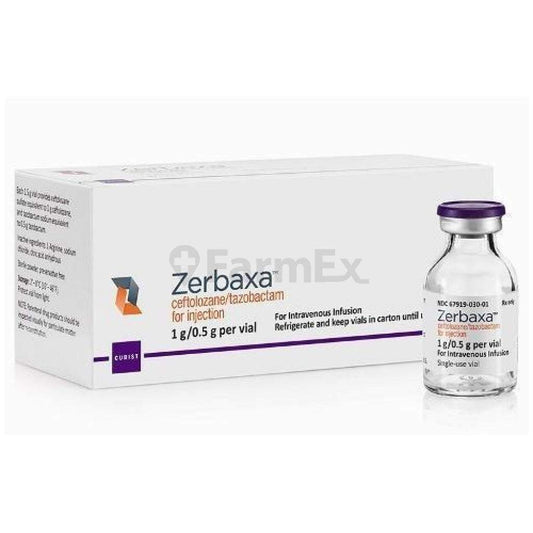 Zerbaxa 1g / 0.5 g x 20 ml MSD 